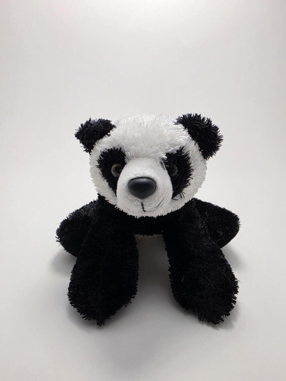 Aurora Laying Down Panda Bear Plush (6 inch)